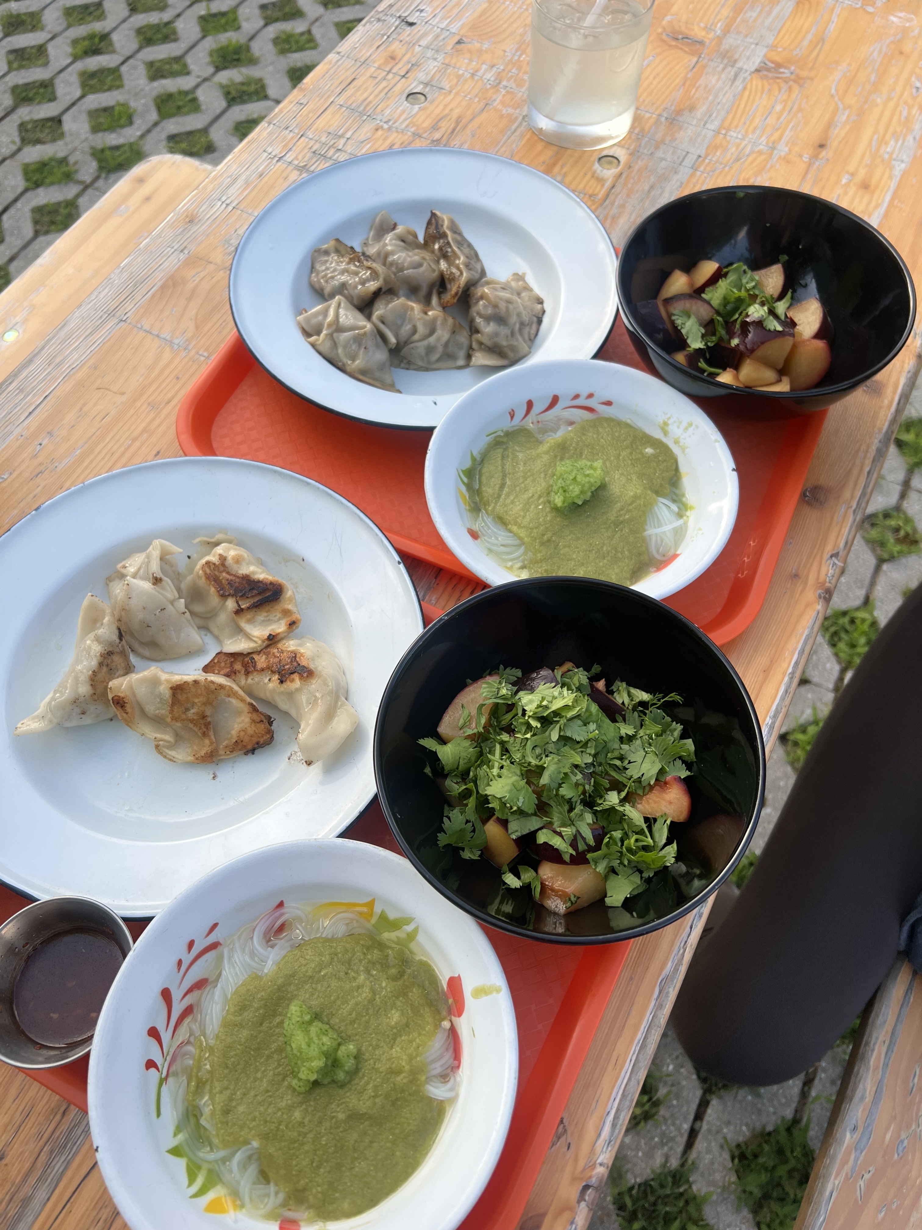 Group Making Dumplings
