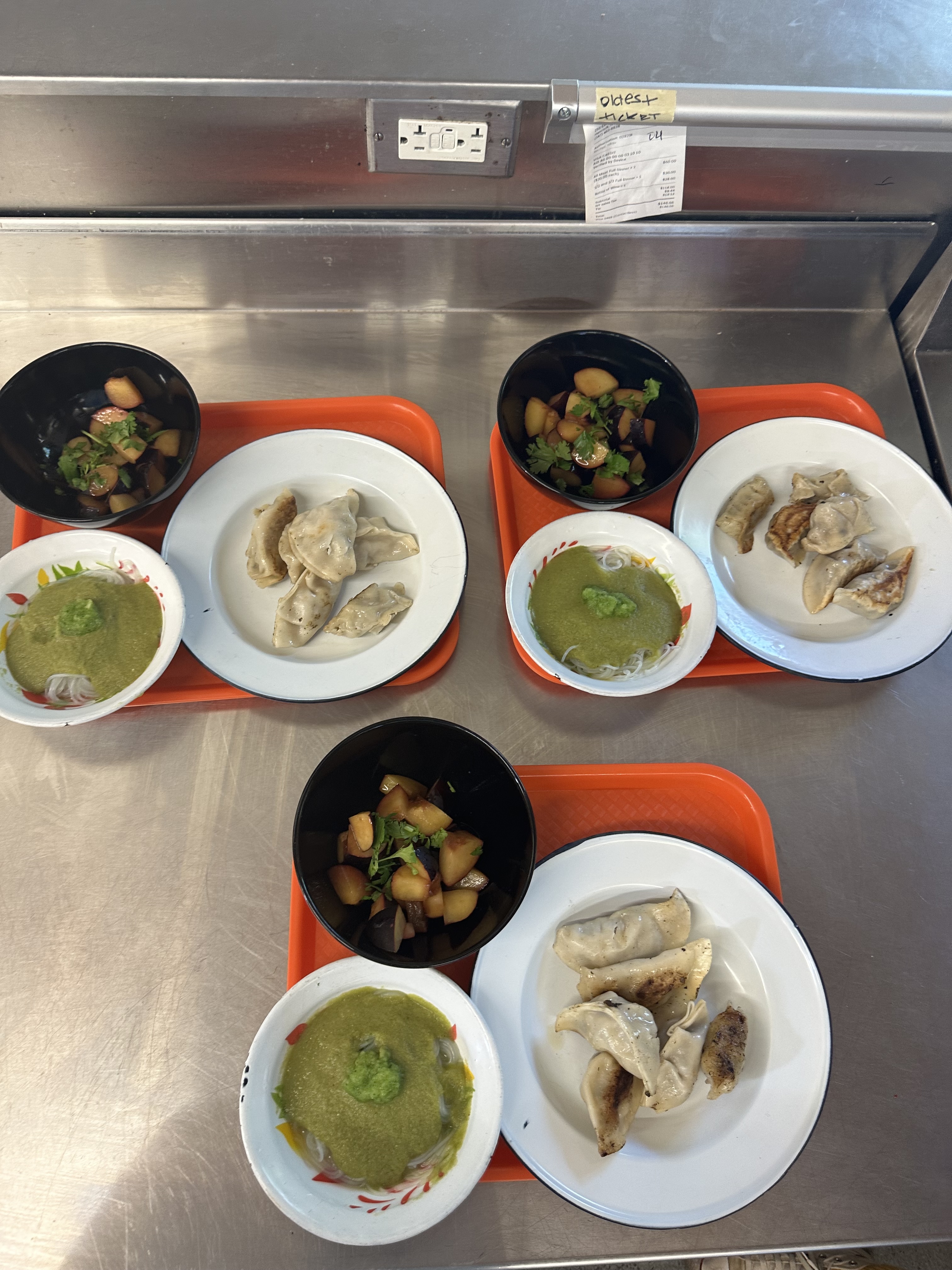 Close-up of Dumplings